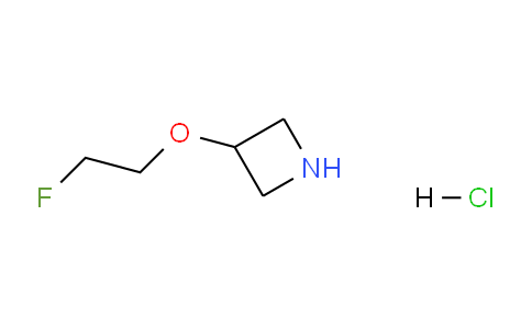 CAS No. 1344700-64-6, 3-(2-Fluoroethoxy)azetidine hydrochloride