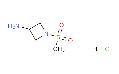 CAS No. 1956306-51-6, 1-(Methylsulfonyl)azetidin-3-amine hydrochloride