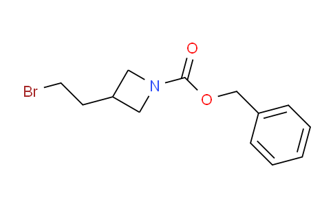 CAS No. 1420894-87-6, Benzyl 3-(2-bromoethyl)azetidine-1-carboxylate