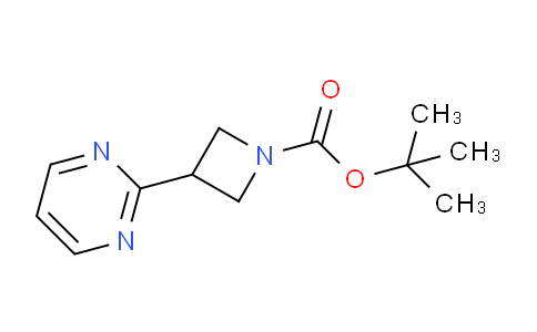 CAS No. 1236861-59-8, tert-Butyl 3-(pyrimidin-2-yl)azetidine-1-carboxylate