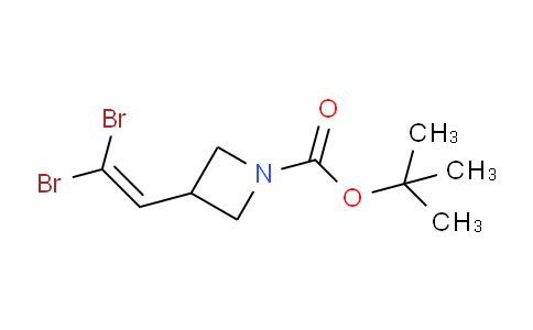 CAS No. 1197419-14-9, tert-Butyl 3-(2,2-dibromovinyl)azetidine-1-carboxylate