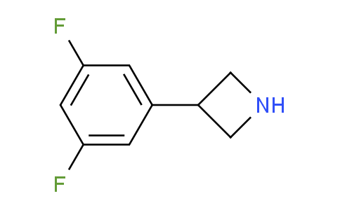 CAS No. 1203796-99-9, 3-(3,5-Difluorophenyl)azetidine