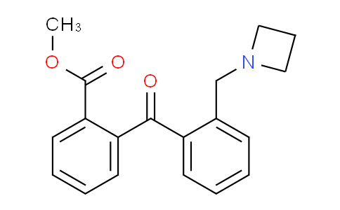 CAS No. 898754-53-5, Methyl 2-(2-(azetidin-1-ylmethyl)benzoyl)benzoate