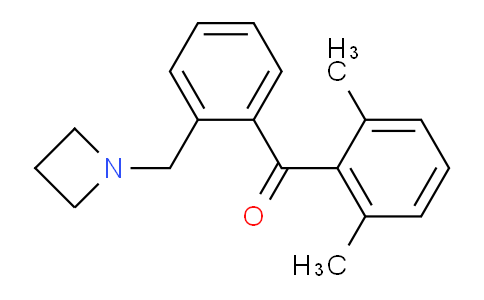 898754-91-1 | (2-(Azetidin-1-ylmethyl)phenyl)(2,6-dimethylphenyl)methanone