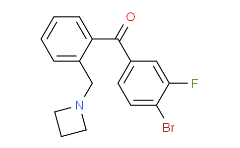DY719132 | 898754-97-7 | (2-(Azetidin-1-ylmethyl)phenyl)(4-bromo-3-fluorophenyl)methanone