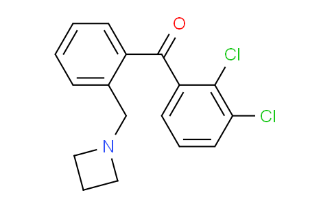 CAS No. 898755-21-0, (2-(Azetidin-1-ylmethyl)phenyl)(2,3-dichlorophenyl)methanone