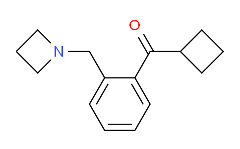 CAS No. 898755-44-7, (2-(Azetidin-1-ylmethyl)phenyl)(cyclobutyl)methanone