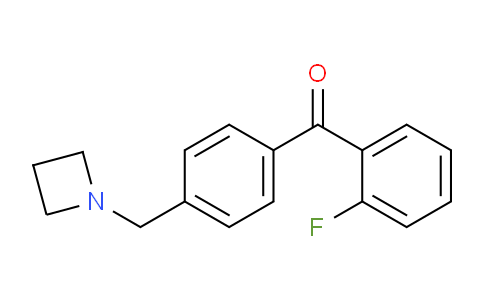 MC719182 | 898756-81-5 | (4-(Azetidin-1-ylmethyl)phenyl)(2-fluorophenyl)methanone