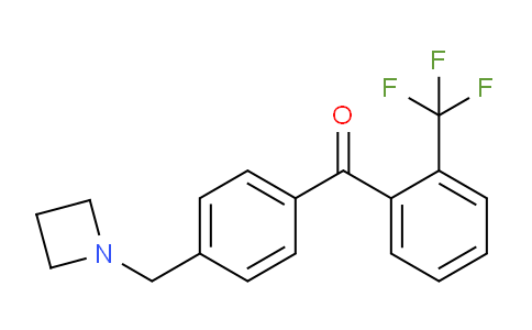 898756-82-6 | (4-(Azetidin-1-ylmethyl)phenyl)(2-(trifluoromethyl)phenyl)methanone
