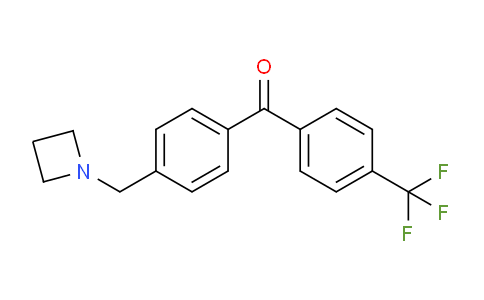 MC719185 | 898756-86-0 | (4-(Azetidin-1-ylmethyl)phenyl)(4-(trifluoromethyl)phenyl)methanone