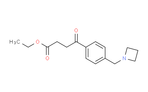 MC719202 | 898757-19-2 | Ethyl 4-(4-(azetidin-1-ylmethyl)phenyl)-4-oxobutanoate