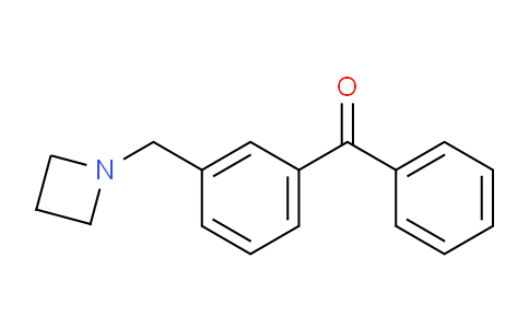 CAS No. 898771-16-9, (3-(Azetidin-1-ylmethyl)phenyl)(phenyl)methanone