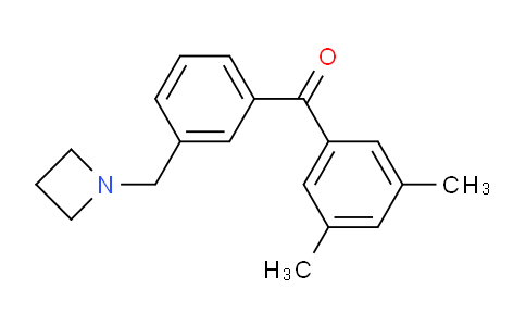 CAS No. 898771-79-4, (3-(Azetidin-1-ylmethyl)phenyl)(3,5-dimethylphenyl)methanone