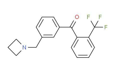 DY719242 | 898771-91-0 | (3-(Azetidin-1-ylmethyl)phenyl)(2-(trifluoromethyl)phenyl)methanone