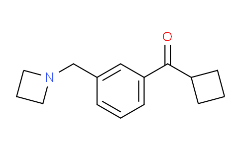 CAS No. 898772-36-6, (3-(Azetidin-1-ylmethyl)phenyl)(cyclobutyl)methanone