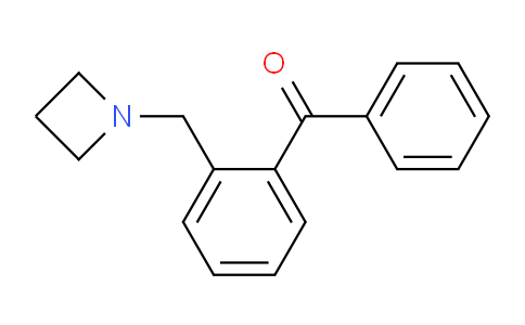 CAS No. 898775-42-3, (2-(Azetidin-1-ylmethyl)phenyl)(phenyl)methanone