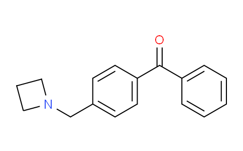 CAS No. 898777-22-5, (4-(Azetidin-1-ylmethyl)phenyl)(phenyl)methanone