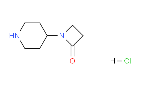 CAS No. 1255099-22-9, 1-(Piperidin-4-yl)azetidin-2-one hydrochloride