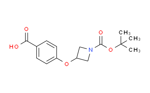 CAS No. 1259323-78-8, 4-((1-(tert-Butoxycarbonyl)azetidin-3-yl)oxy)benzoic acid