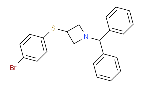 CAS No. 942473-77-0, 1-Benzhydryl-3-(4-bromophenylthio)azetidine