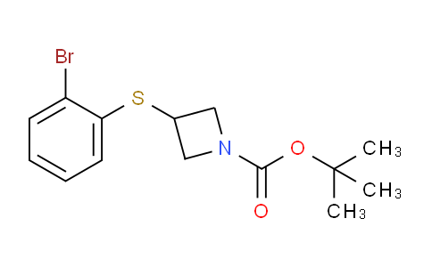 DY719290 | 1002355-68-1 | tert-Butyl 3-[(2-bromophenyl)sulfanyl]azetidine-1-carboxylate