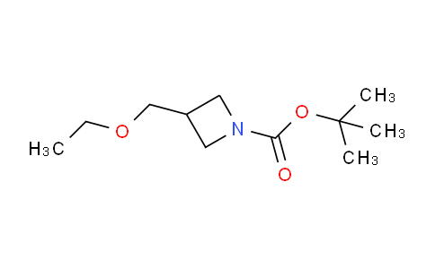 CAS No. 1373233-11-4, N-BOC-3-(Ethoxymethyl)azetidine