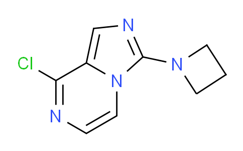 CAS No. 1326280-68-5, 3-(Azetidin-1-yl)-8-chloroimidazo[1,5-a]pyrazine