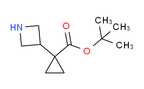 CAS No. 1423070-44-3, tert-Butyl 1-(azetidin-3-yl)cyclopropanecarboxylate