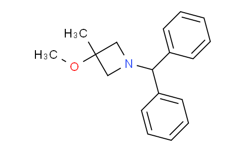 CAS No. 168144-41-0, 1-Benzhydryl-3-methoxy-3-methylazetidine