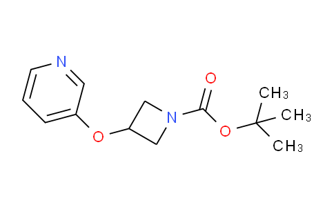 CAS No. 259262-49-2, tert-Butyl 3-(pyridin-3-yloxy)azetidine-1-carboxylate