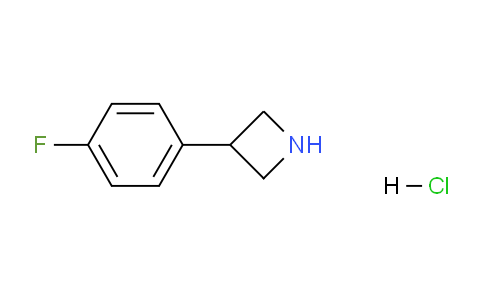 CAS No. 1203681-55-3, 3-(4-Fluorophenyl)azetidine hydrochloride