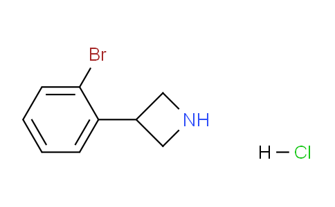 CAS No. 1203682-24-9, 3-(2-Bromophenyl)azetidine hydrochloride