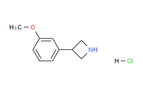 CAS No. 1203684-74-5, 3-(3-Methoxyphenyl)azetidine hydrochloride