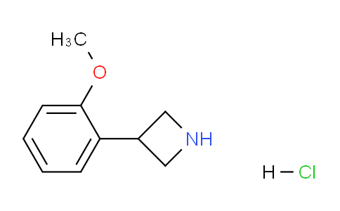 CAS No. 1203685-74-8, 3-(2-Methoxyphenyl)azetidine hydrochloride
