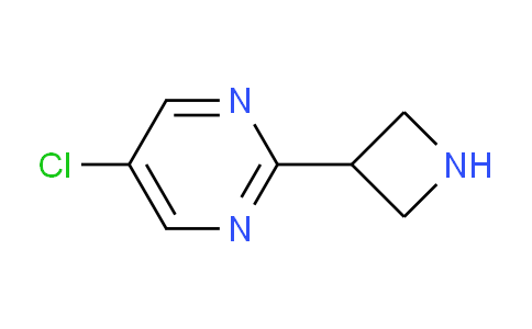 CAS No. 1236861-69-0, 2-(Azetidin-3-yl)-5-chloropyrimidine