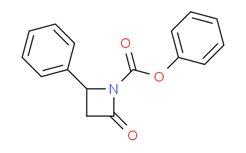 CAS No. 1265178-35-5, Phenyl 2-oxo-4-phenylazetidine-1-carboxylate
