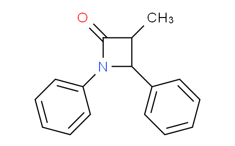 CAS No. 7468-12-4, 3-Methyl-1,4-diphenylazetidin-2-one