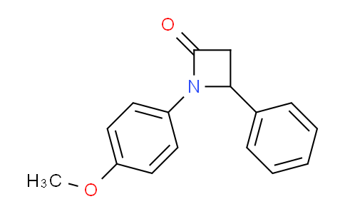 CAS No. 19340-68-2, 1-(4-Methoxyphenyl)-4-phenylazetidin-2-one