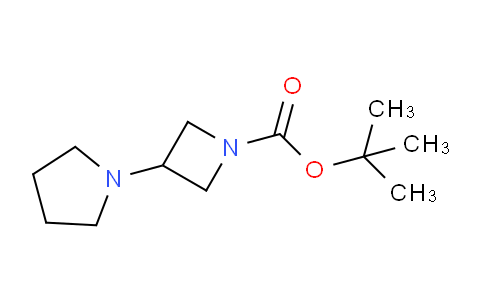 CAS No. 1019008-21-9, tert-Butyl 3-(pyrrolidin-1-yl)azetidine-1-carboxylate