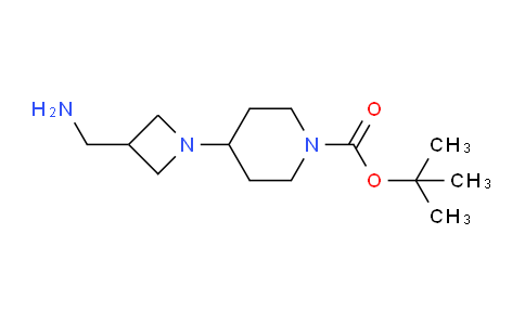 CAS No. 883547-17-9, tert-Butyl 4-(3-(aminomethyl)azetidin-1-yl)piperidine-1-carboxylate