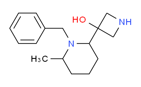 CAS No. 934672-02-3, 3-(1-Benzyl-6-methylpiperidin-2-yl)azetidin-3-ol