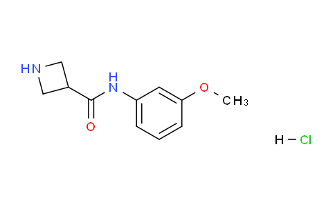 CAS No. 1229625-02-8, N-(3-Methoxyphenyl)azetidine-3-carboxamide hydrochloride