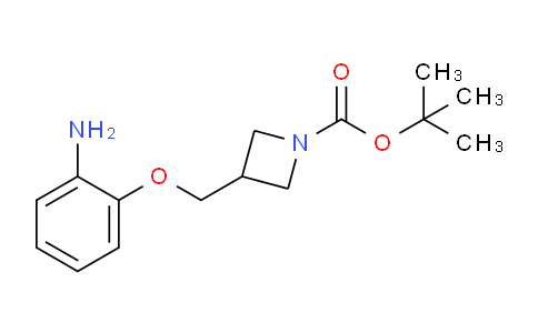CAS No. 1393441-91-2, tert-Butyl 3-((2-aminophenoxy)methyl)azetidine-1-carboxylate