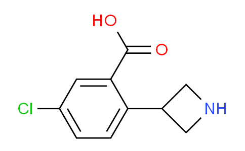 CAS No. 1260778-80-0, 2-(Azetidin-3-yl)-5-chlorobenzoic acid