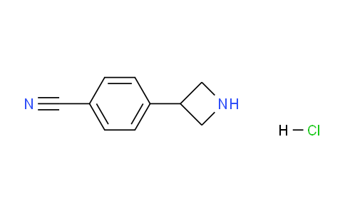 CAS No. 94268-29-8, 4-(Azetidin-3-yl)benzonitrile hydrochloride
