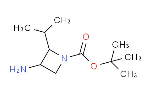 CAS No. 1368336-57-5, tert-Butyl 3-amino-2-isopropylazetidine-1-carboxylate