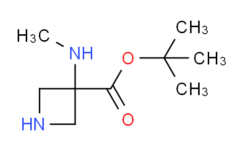 CAS No. 1389315-04-1, tert-Butyl 3-(methylamino)azetidine-3-carboxylate