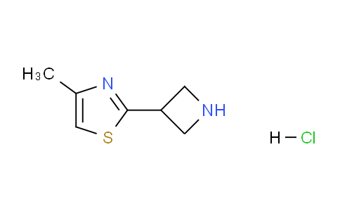 CAS No. 1255099-28-5, 2-(Azetidin-3-yl)-4-methylthiazole hydrochloride