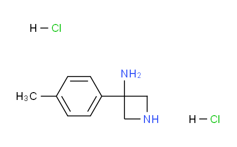 CAS No. 1384265-66-0, 3-(p-Tolyl)azetidin-3-amine dihydrochloride