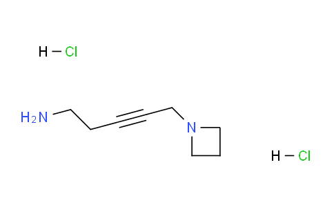 CAS No. 1416438-27-1, 5-(Azetidin-1-yl)pent-3-yn-1-amine dihydrochloride